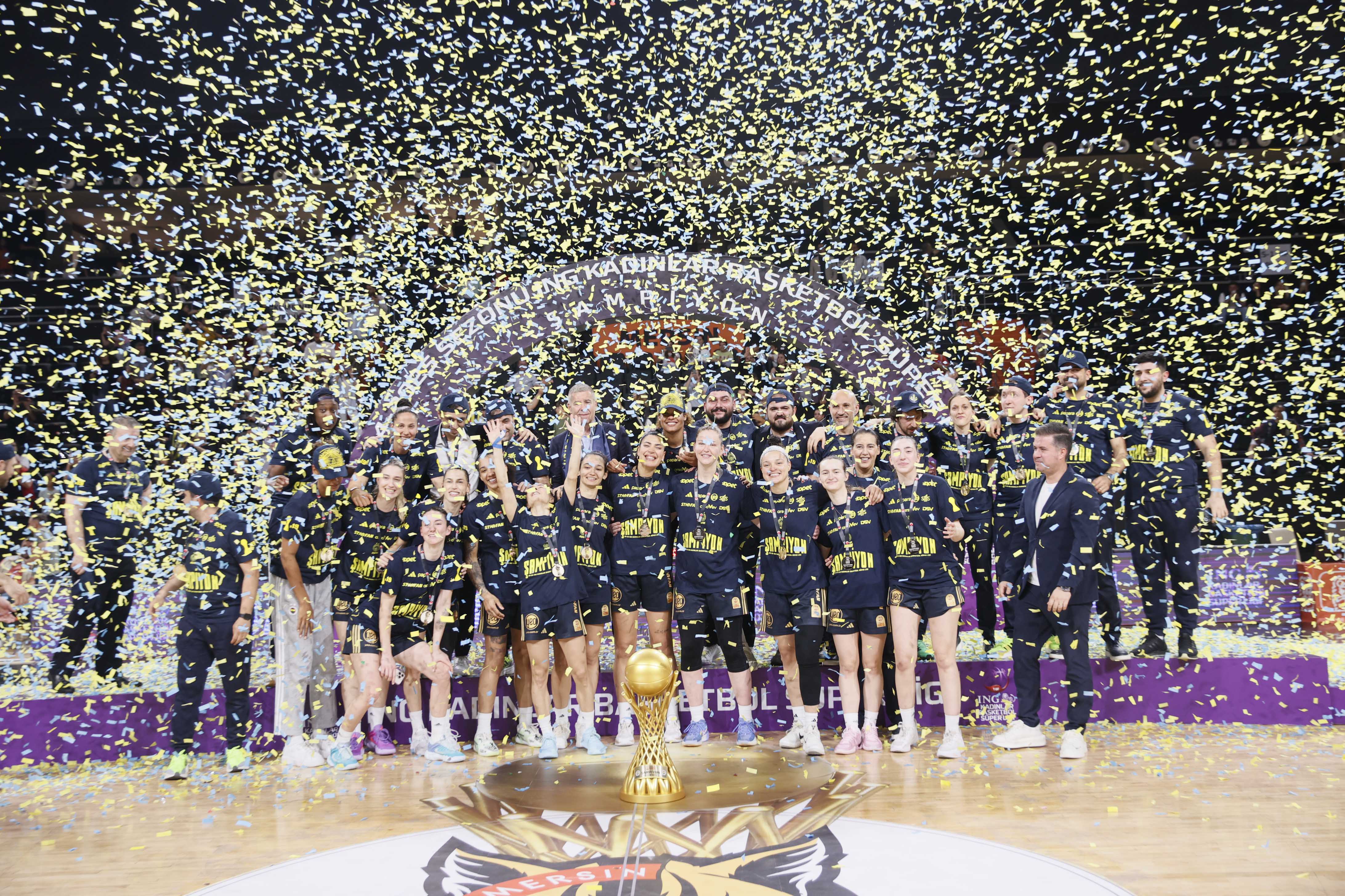 Fenerbahçe Kadın Basketbol Takımı 19.kez şampiyon
